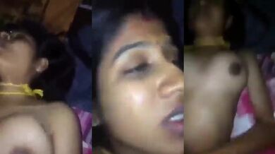तमिल भाभी खुश हो गई बड़े लंड से चुदवा के