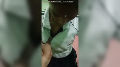 ज्यूसर बेचने आई मलबारी सेल्सगर्ल लौड़ा चूस के गई