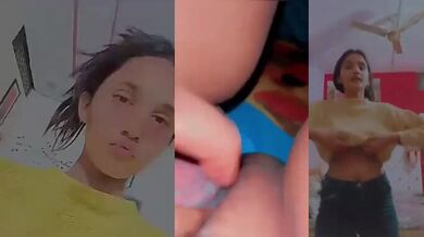 चुचों से खेल के चूत में ऊँगली करती देसी लड़की का बीएफ