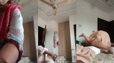 पाकिस्तानी भाभी बूढ़े लवर के साथ चुदते पकड़ी गई