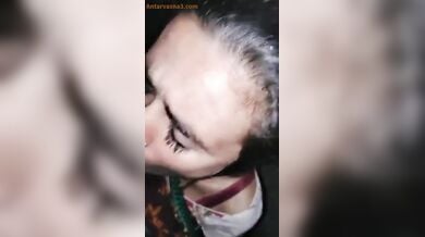 छोटी चाची के मुँह में लंड दिया और मुठ मरवाया