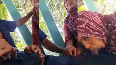 हिजाबी भाभी ने पब्लिक पार्क में लंड की कुल्फी खाई!