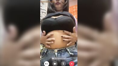 टैंकर बूब्स राजस्थानी भाभी का न्यूड वीडियो कॉल