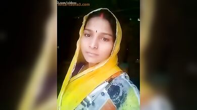 घूंघट वाली बिहारी माल भाभी का चूत वाला वीडियो कॉल