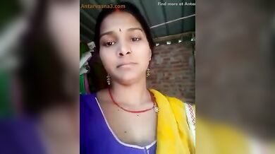 घूंघट वाली बिहारी माल भाभी का चूत वाला वीडियो कॉल