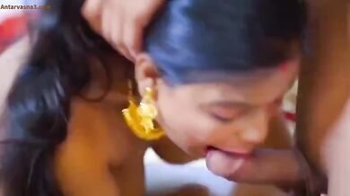 नयी नवेली दुल्हन को चोद चोद के थकाया – २० मिनिट वेब सिरीज़