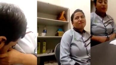 हॉस्पिटल के स्टाफ रूम में नर्स के बड़े बूब्स दबाने का हिंदी बीएफ